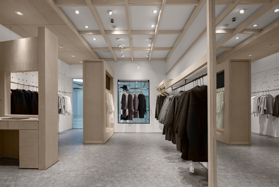 廣州店鋪設(shè)計(jì)公司初?白 服裝店鋪裝修設(shè)計(jì)案例