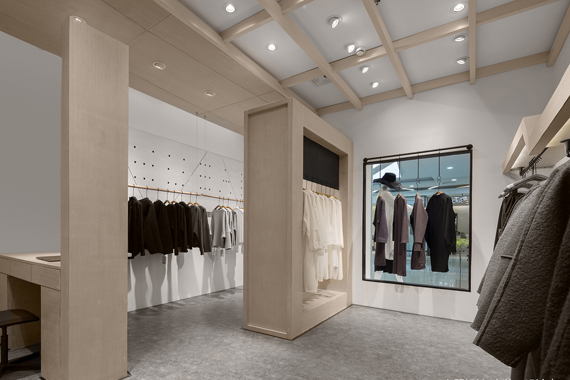 廣州店鋪設(shè)計(jì)公司初?白 服裝店鋪裝修設(shè)計(jì)案例