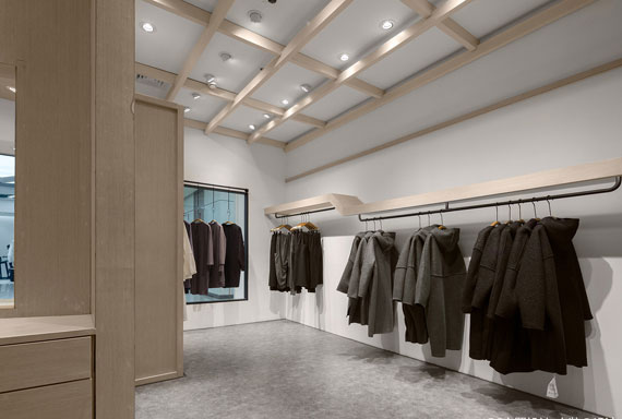 廣州店鋪設(shè)計(jì)公司初?白 服裝店鋪裝修設(shè)計(jì)案例
